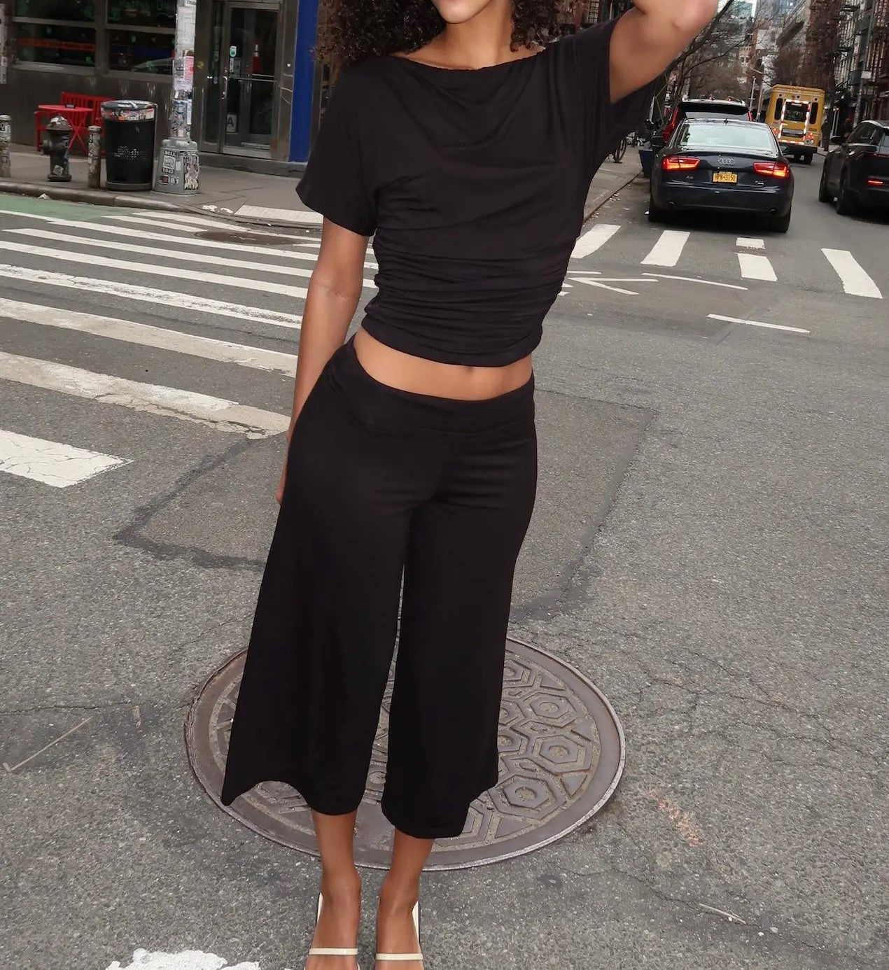 Chic Y2K Gaucho Pants